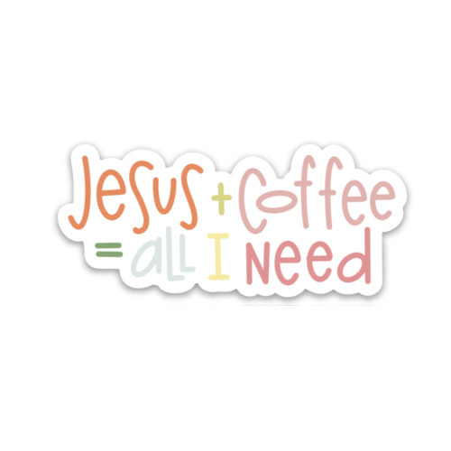 Swaygirls Christian stickers | Coffee & Jesus | Faith stickers for a Bible journal, hydro flask, laptop, water bottle | Waterproof, vinyl decals about faith, Jesus, God Swaygirls Christian stickers | Coffee & Jesus | Faith stickers for a Bible journal, hydro flask, laptop, water bottle | Waterproof, vinyl decals about faith, Jesus, God