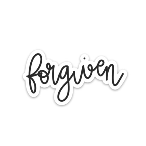 Swaygirls faith sticker | Forgiven sticker | Waterproof vinyl decals for your laptop, hydro flask, bible, journal etc | Christian, Jesus, God, prayer, bible stickers Swaygirls faith sticker | Forgiven sticker | Waterproof vinyl decals for your laptop, hydro flask, bible, journal etc | Christian, Jesus, God, prayer, bible stickers