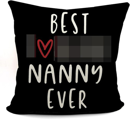 Nanny Gifts, Gifts for Nanny Pillow Covers 18x18,Nanny Gifts from Grandchildren,Gift for Nanny,Nannie Gifts Nanny Gifts, Gifts for Nanny Pillow Covers 18x18,Nanny Gifts from Grandchildren,Gift for Nanny,Nannie Gifts