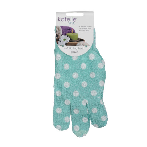 Katelle Exfoliating Bath Glove, Glove for Shower, Spa, Massage - Scrubbing Exfoliator Mitt for Exfoliating Body, Face, Hand and Feet, Exfoliating Mitt for Men or Women