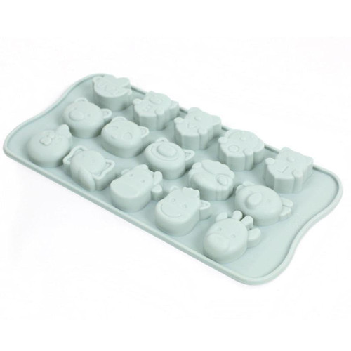 Flexible Animals Shape Ice Cube Molds Ice Cube Tray Ice Maker Reusable Silicone Mold For Freezer Easy To Release Ice Cube Trays For Freezer Stackable Silicone Free
