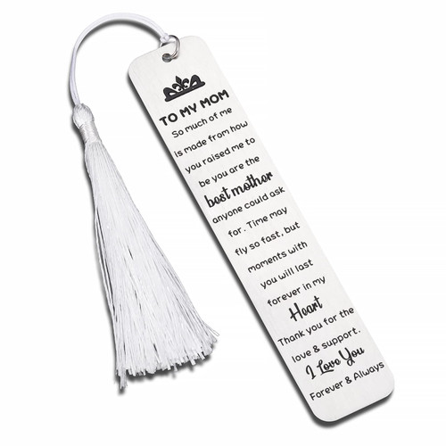 Gifts for Mom Bookmark from Daughter Son Mom Birthday Gifts for Mother Mommy Grandma Mother's Day Gift for Mom from Teens Kids I Love You Mom Bookmarks from Daughter Son Christmas Stocking Stuffers Gifts for Mom Bookmark from Daughter Son Mom Birthday Gifts for Mother Mommy Grandma Mother's Day Gift for Mom from Teens Kids I Love You Mom Bookmarks from Daughter Son Christmas Stocking Stuffers