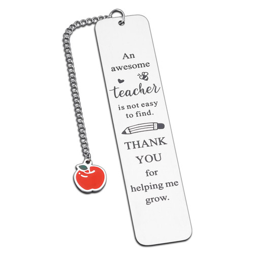 Appreciation Bookmark Gifts for Teacher Women Man Graduation Teachers Day Thank You Gifts from Student Christmas Birthday Gifts for Spanish Daycare Teacher Tutor Professor Special Education Teachers Appreciation Bookmark Gifts for Teacher Women Man Graduation Teachers Day Thank You Gifts from Student Christmas Birthday Gifts for Spanish Daycare Teacher Tutor Professor Special Education Teachers
