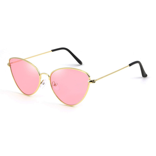 Louriy Retro Cat Eye Sunglasses for Women Men Fashion Vintage Shades Large Triangle Metal Frame Louriy Retro Cat Eye Sunglasses for Women Men Fashion Vintage Shades Large Triangle Metal Frame
