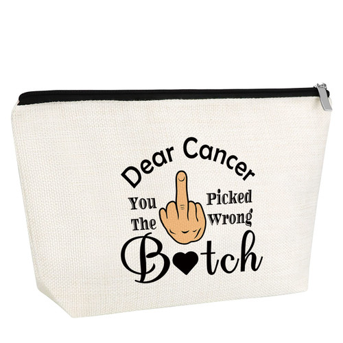 Cancer Awareness Gift Breast Cancer Gift for Women Cancer Patient Makeup Bag Breast Cancer Awareness Ovarian Chemotherapy Gift Cancer Cosmetic Bag Cancer Fighter Survivor Gift for Chemo Patient Cancer Awareness Gift Breast Cancer Gift for Women Cancer Patient Makeup Bag Breast Cancer Awareness Ovarian Chemotherapy Gift Cancer Cosmetic Bag Cancer Fighter Survivor Gift for Chemo Patient
