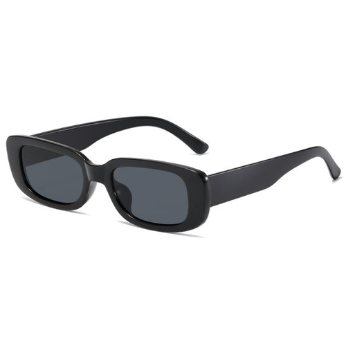 FEAWUS Retro Rectangle Sunglasses for Women and Men Trendy Y2k Vintage 90s Sun Glasses UV400 Protection Cool Square Frame (Black Frame Grey Lens) FEAWUS Retro Rectangle Sunglasses for Women and Men Trendy Y2k Vintage 90s Sun Glasses UV400 Protection Cool Square Frame (Black Frame Grey Lens)