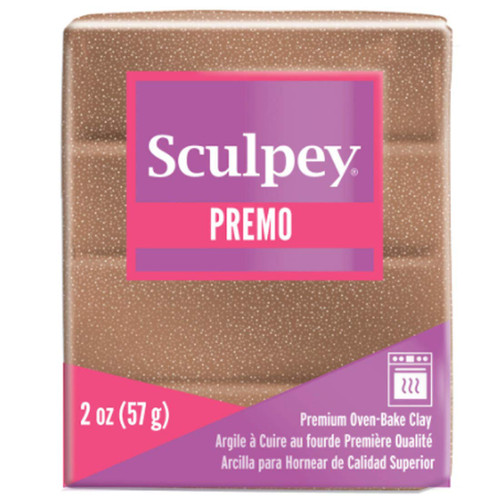 Premo Sculpey Accents Oven Bake Clay (Rose Gold Glitter) Premo Sculpey Accents Oven Bake Clay (Rose Gold Glitter)