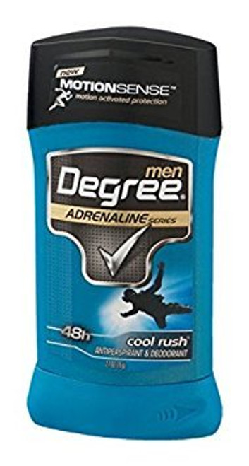 Unilever Degree Men Antiperspirant Deodorant, Cool Rush, 2.7 Ounce