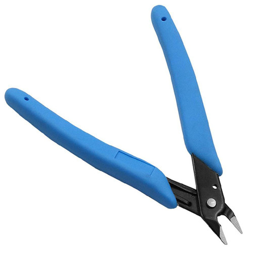 Side Cutting Pliers, High Carbon Steel 3D Printer Wire Cutter Nippers Diagonal Pliers Tool with Anti-Slip TPE Frosted Handle