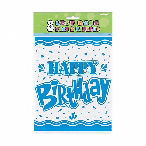 Happy Birthday Goodie Bags, 8ct