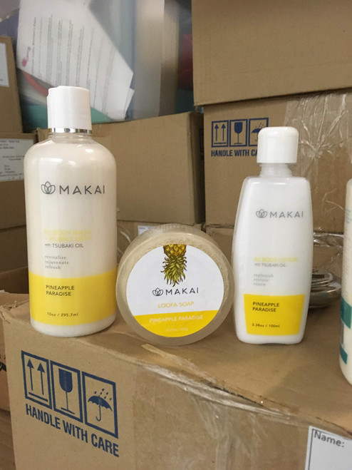 Makai Loofa Soap - Gently Exfoliate - Pineapple Paradise