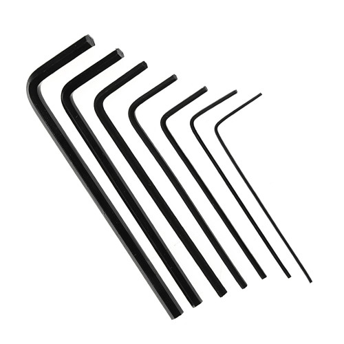 QTJUST New 7Pcs 0.7mm-3mm Mini Hexagon Hex Allen Key Set Wrench Screwdriver Tool Kit