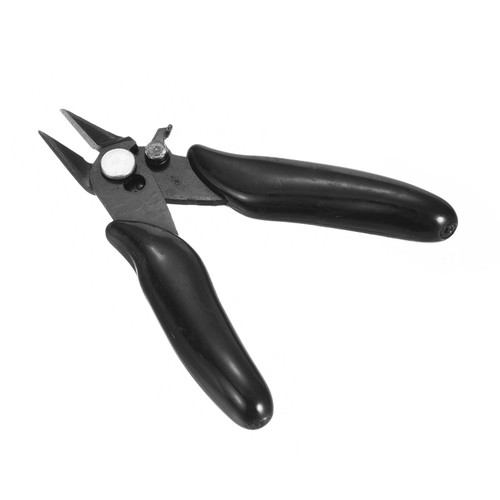 Black Micro Cutter with Lock Flush Cutter Mini Wire Cutters Diagonal Cutting Pliers Jewelry Wire Cutters Soft Wire Nippers Pliers Side-Cutting Pliers for Electronic Black Micro Cutter with Lock Flush Cutter Mini Wire Cutters Diagonal Cutting Pliers Jewelry Wire Cutters Soft Wire Nippers Pliers Side-Cutting Pliers for Electronic