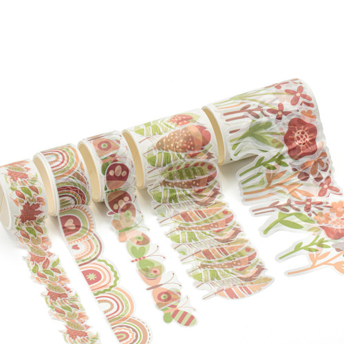 Mr. Pen- Washi Tape Stickers, 5 Rolls, 40 Stickers/Roll, Planner Washi Tape, Transparent Washi Tape, Decorative Tape, Washi Tapes, Cute Washi Tape, Cute Tape, Colored Tape, Scrapbook Tape, Craft Tape
