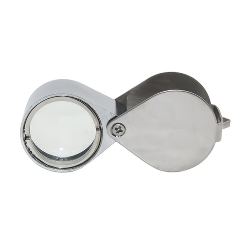 Guaber Magnifying Glass,Mini Folding-Loupe Jewelry Magnifier Pocket for Gems-Jewelry Jewelers Eyes Rock Stamps Coins Watch Hobbies Antiques-Gems