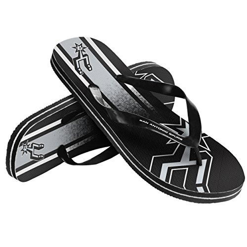 San Antonio Spurs 8-16 Youth Big Logo Gradient Flip Flop