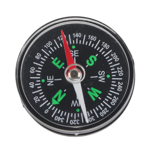 BstXqty Mini Compass, Portable Navigation Compass, Survival for Outdoors Compass, Professional Button Compass, Suitable for Outdoor Camping, Geological Survey