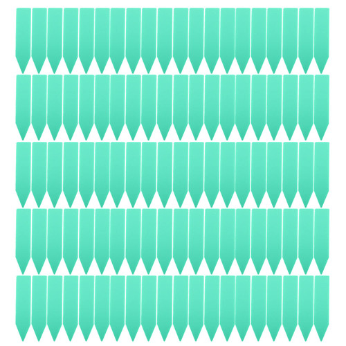 Plant Labels,Garden Stake Tags,Plastic Plant Name Tag,100Pcs Flower Label Marker for Nursery Garden Outdoor, Waterproof Plant Label Stakes Pot Markers, Vegetables Herb Seedling Plant Tag(Green),