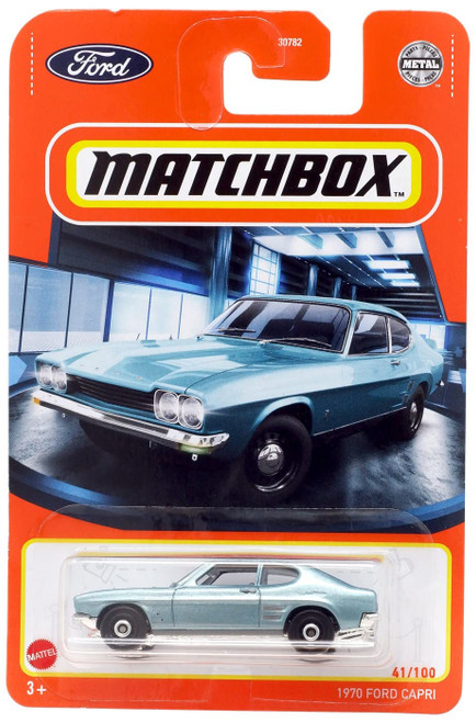 Matchbox 2022 - 1970 Ford Capri - Ford [Blue] 41/100