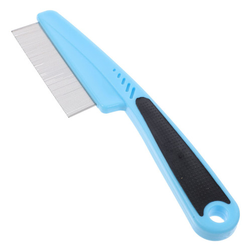 SHOWERORO Fine Hair Comb Stainless Steel Fine Tooth Comb Barber Clipper Comb Cutting Hair Comb Teeth Comb Flat Top Clipper Comb Comb Wallet Comb Hair Removal Comb Plastic Large Man