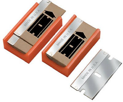 Allway 1-9/16 in. L x 0.009 in. thick Steel Single Edge Razor Blade 10 pk