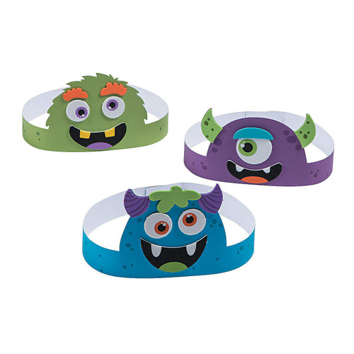 Monster Crown Craft Kit - Crafts for Kids and Fun Home Activities