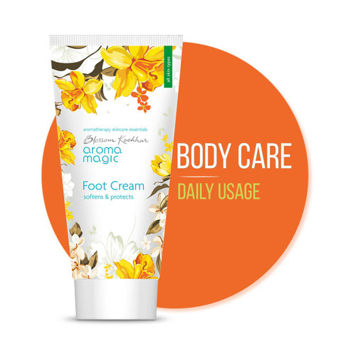 Aroma Magic Foot Cream | 50g | Moisturizing & Nourishing Foot Care Cream for Soft, Smooth Feet | Natural Ingredients | Paraben-Free