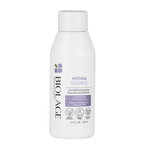 Biolage Hydra Source Conditioning Balm | Hydrates, Nourishes & Detangles Dry Damaged Hair | Moisturizing | Sulfate-Free | For Medium To Coarse Hair | Deep Conditioning | 1.7 Fl. Oz Biolage Hydra Source Conditioning Balm | Hydrates, Nourishes & Detangles Dry Damaged Hair | Moisturizing | Sulfate-Free | For Medium To Coarse Hair | Deep Conditioning | 1.7 Fl. Oz