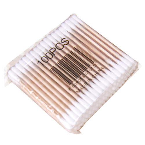 Balacoo 100pcs Cotton Tips Cotton Swab Cleaning Swabs Makeup Applicator Makeup Disposable Applicators Cotton