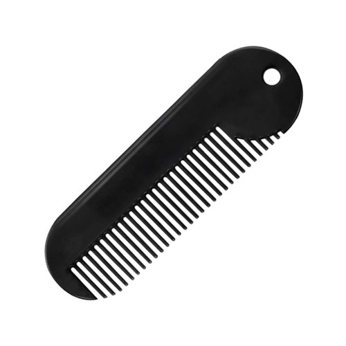 FRCOLOR Facial Hair Comb for Men Small Beard Combs for Men Beard Mustache Comb Pocket Comb for Beard Hair Brush for Men Mens Comb Black Comb Useful Man Nursing Kit Anti-static
