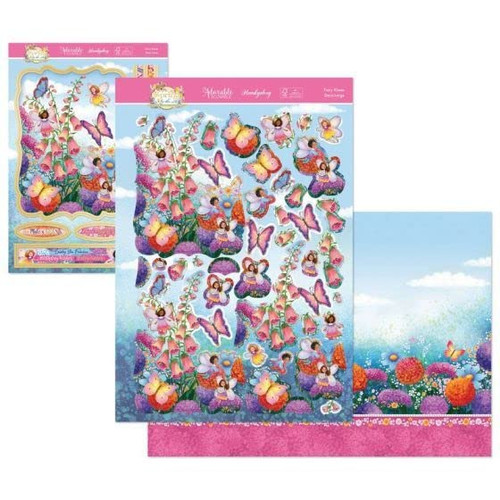 HunkyDory Crafts Spring is in The Air Deco-Large Topper Set- Fairy Kisses SPRINGDEC905 HunkyDory Crafts Spring is in The Air Deco-Large Topper Set- Fairy Kisses SPRINGDEC905