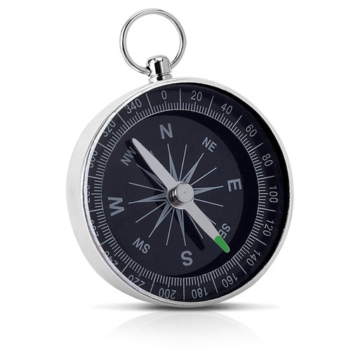 Silver Mini Compass, Portable Pocket Compass Camping Compass Sports Navigation Tool for Outdoor Camping Hiking Silver Mini Compass, Portable Pocket Compass Camping Compass Sports Navigation Tool for Outdoor Camping Hiking