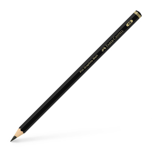 Faber-Castell Graphite Pencil Pitt Graphite Matt 4B, 115204