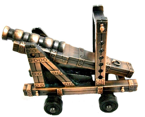 Siege Fort Cannon Die Cast Pencil Sharpener