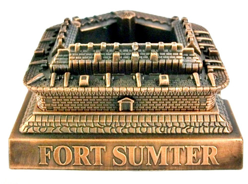 Fort Sumter South Carolina Die Cast Metal Collectible Pencil Sharpener