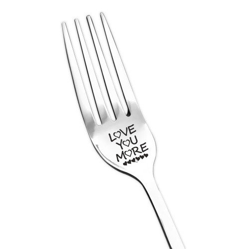 Love You More Fork Gifts for Boyfriend Girlfriend Husband Wife Birthday Gifts for Him Her Fiance Fiancee Anniversary Christmas Gifts for Dad Mom Son Daughter Best Friends Love You More Fork Gifts for Boyfriend Girlfriend Husband Wife Birthday Gifts for Him Her Fiance Fiancee Anniversary Christmas Gifts for Dad Mom Son Daughter Best Friends