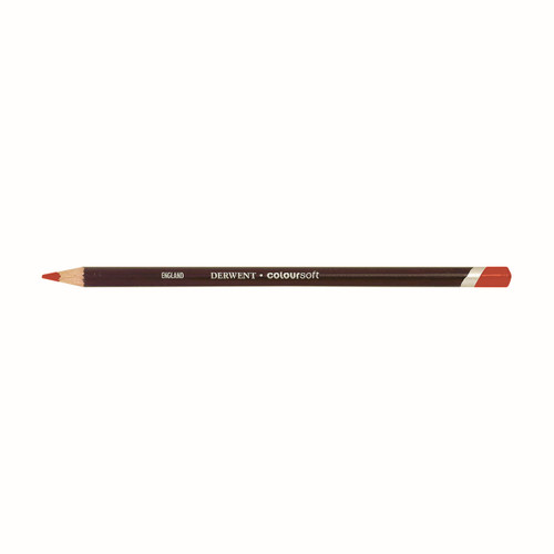 Derwent ColourSoft Colored Pencils - Blood Orange C090 Derwent ColourSoft Colored Pencils - Blood Orange C090
