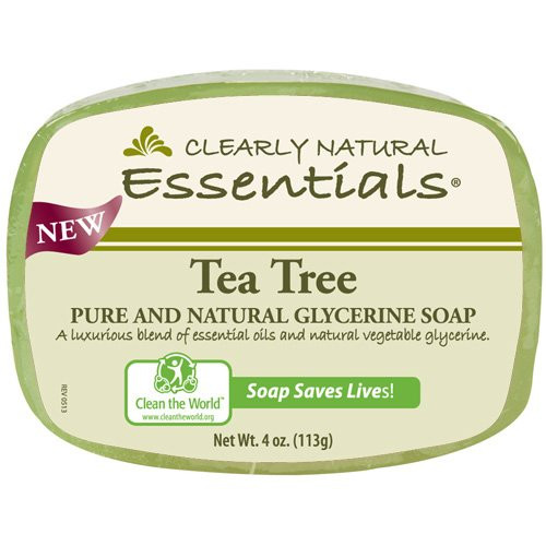 Clearly Natural Glycerin Bar Soap - Tea Tree - 4 oz by Clearly Natural Clearly Natural Glycerin Bar Soap - Tea Tree - 4 oz by Clearly Natural