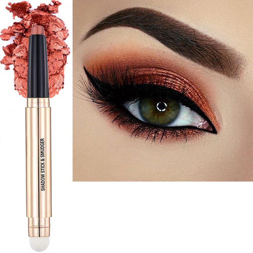 TWLBXMG Orange Copper Eyeshadow Stick Makeup Cream Shimmer Smooth Eyeshadow Pencil Hypoallergenic Natural Waterproof Long Lasting Eye Shadow Pen Highlighter Stick Multi-Dimensional Eyes Look 05 TWLBXMG Orange Copper Eyeshadow Stick Makeup Cream Shimmer Smooth Eyeshadow Pencil Hypoallergenic Natural Waterproof Long Lasting Eye Shadow Pen Highlighter Stick Multi-Dimensional Eyes Look 05