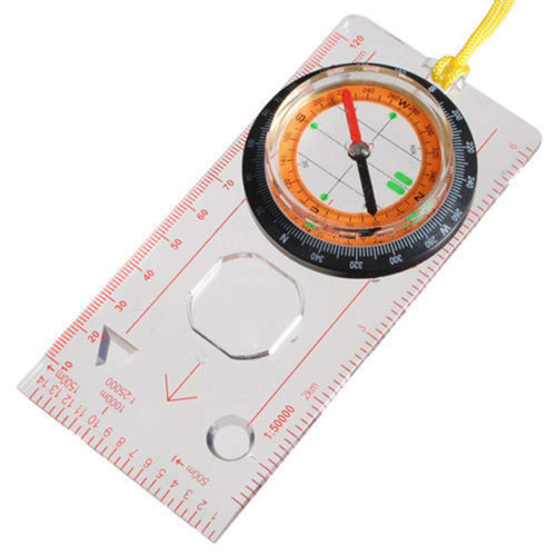 Hiking Compass Map Navigation Lightweight Small Camping Compass Orienteering Compass for Fishing,Hiking,Camping (Plastic)