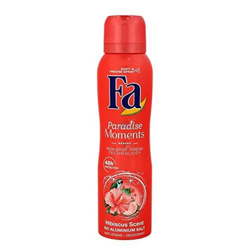 FA Paradise Moments Spray Deodorant 150ml (Hibiscus Scent)