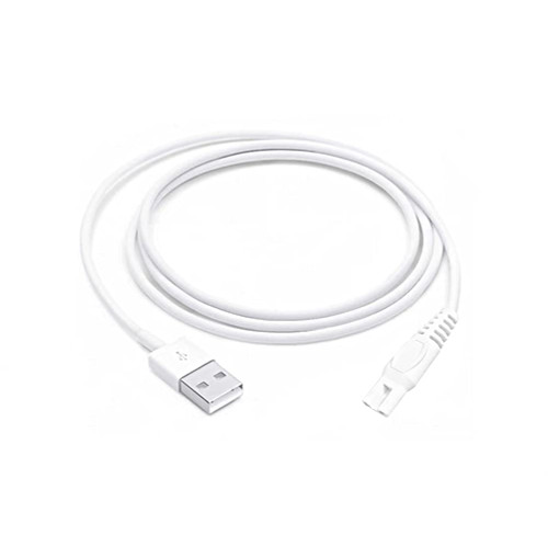 LIANSUM Replacement Finishing Touch Flawless Legs Charger Cord Ladies Legs Razor Shaver USB Cable, Women Electric Trimmer 5V Power Cord White (Only for Finishing Touch Flawless Legs)