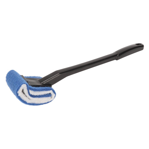 Qyebavge Toilet Brush Toilet Bowl Cleaners Toilet Plunger Toilet Scrubber Toilet Brush Closet Bowl Tub Cleaner (Black)