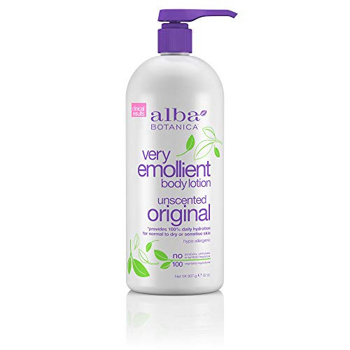 Alba Botanica Very Emollient, Unscented Body Lotion, 32 Ounce Alba Botanica Very Emollient, Unscented Body Lotion, 32 Ounce