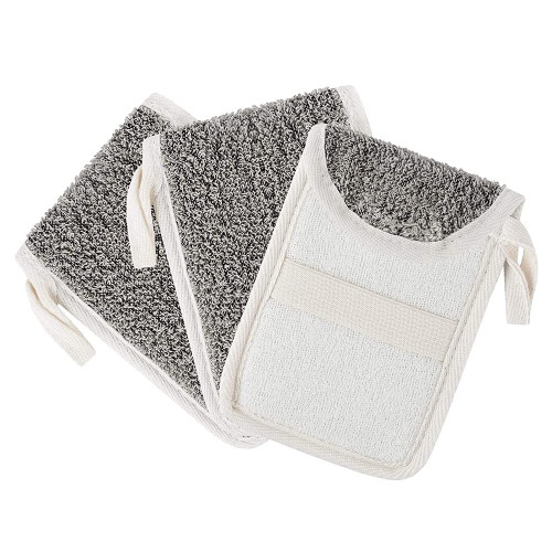 Erhai 3 Pcs Soap Saver Pouch,Exfoliating Soap Bag Body Scrubber Exfoliator Sponge Holder Rope Bags for Bath or Shower Erhai 3 Pcs Soap Saver Pouch,Exfoliating Soap Bag Body Scrubber Exfoliator Sponge Holder Rope Bags for Bath or Shower