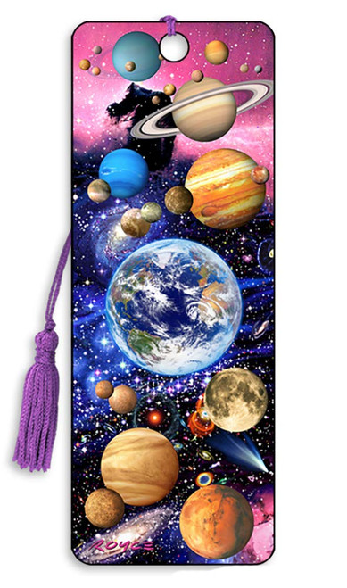 3D Bookmarks by Artgame - TOP Selling Designs (You are Here - Planets)