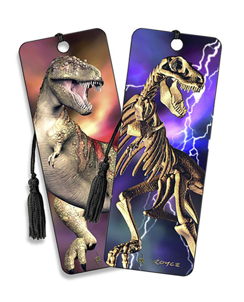 3D T-Rex (Dinosaur) Royce Bookmark - By Artgame