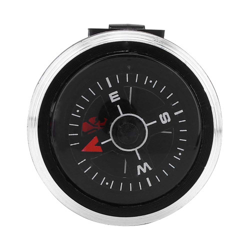 Wrist Mount Compass, Slip-on Compass for Watchband or Paracord Bracelet Mountain Climbing Tools and Supplies Slip On Wrist Compass