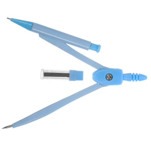 VILLCASE 1 Set Compasses Drafting Compass Study Compass Drafting Dividers Office Compass Classroom Compass Math Stationary Geometry Compass Math Compass Metal Portable Student Drawing Tool