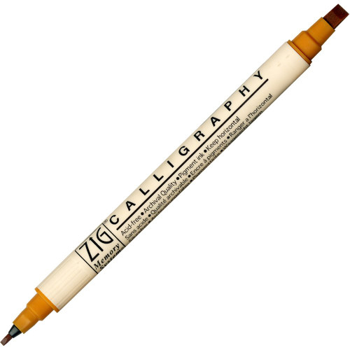 Zig Memory System Calligraphy Marker Wheat